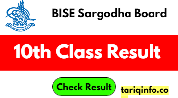 10th Class Result 2023 BISE Sargodha Board